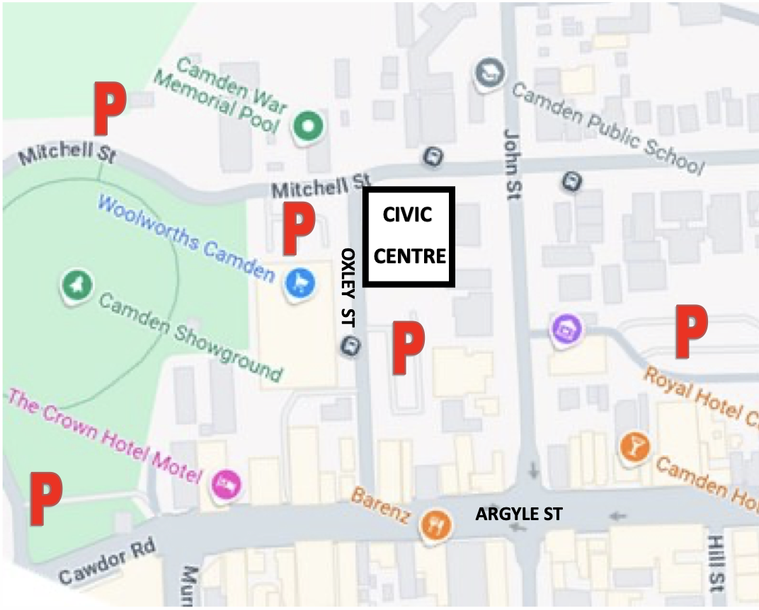 Venue Parking Map